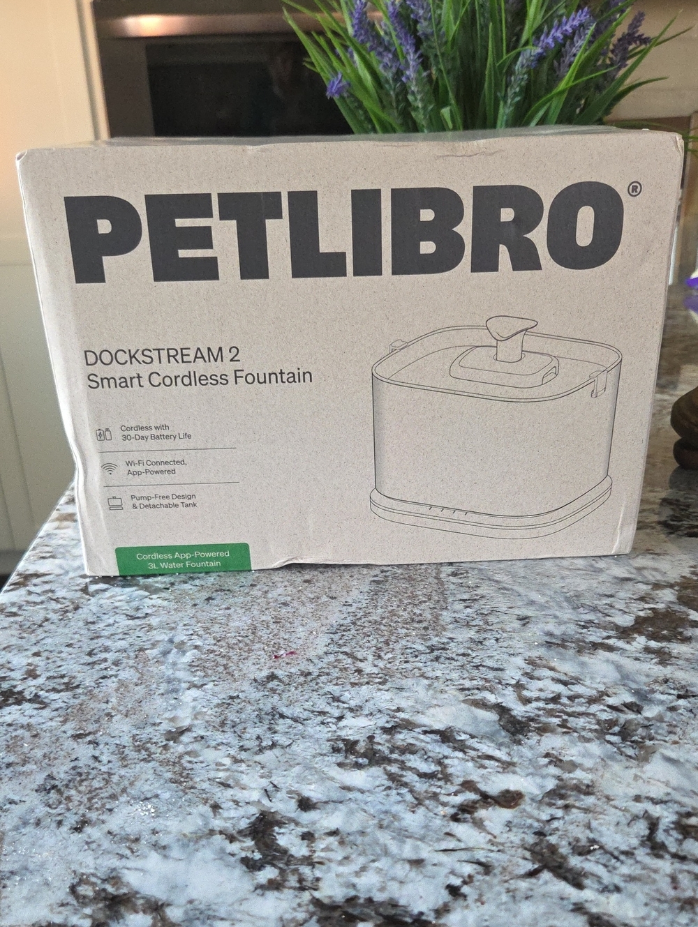 PETLIBRO Dockstream 2 Smart Cordless Fountain (Black)